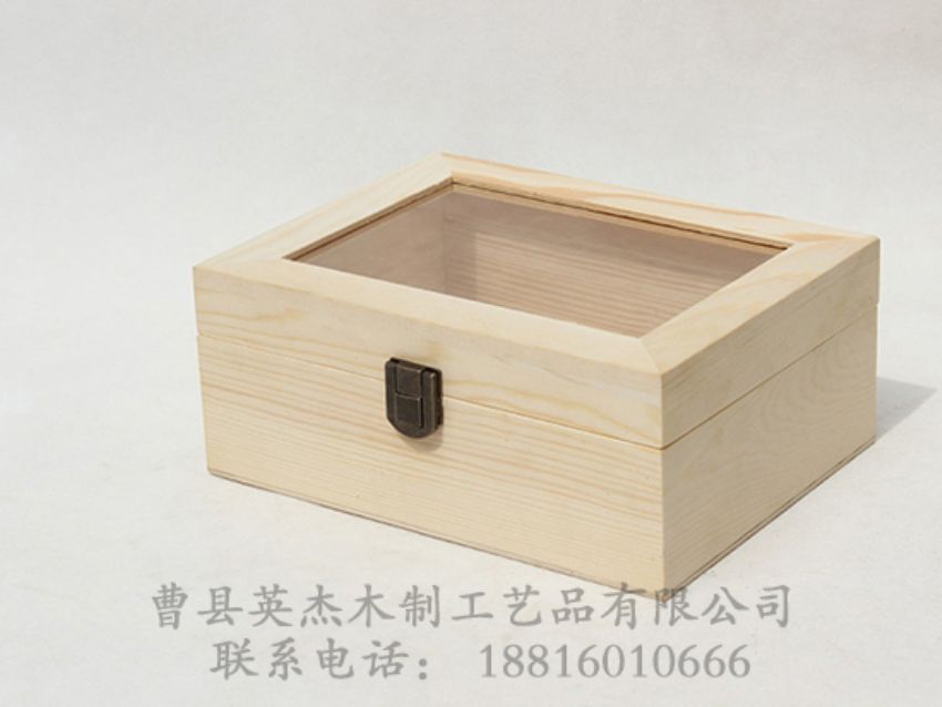 點(diǎn)擊查看詳細(xì)信息<br>標(biāo)題：松木原木色亞克力蓋子木盒 閱讀次數(shù)：3193